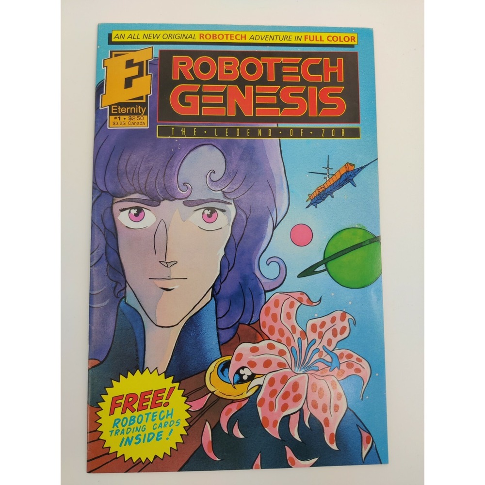 Robotech Genesis The Legend of Zor #1 1992 VF+ (Eternity)